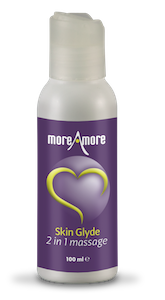 MoreAmore Skin Glyde 2-in-1 massage gel op basis van silliconen