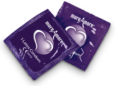 MoreAmore Soft Skin 100 condooms met extra glijmiddel losse condooms