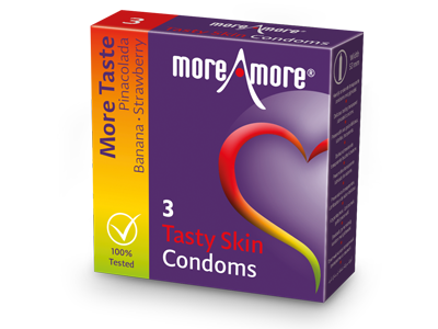More Taste - Tasty Skin 3 condooms